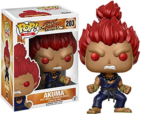 Cover Art for 0889698124171, Funko Street Fighter Funko POP Games Akuma Exclusive Vinyl Figure by Unknown