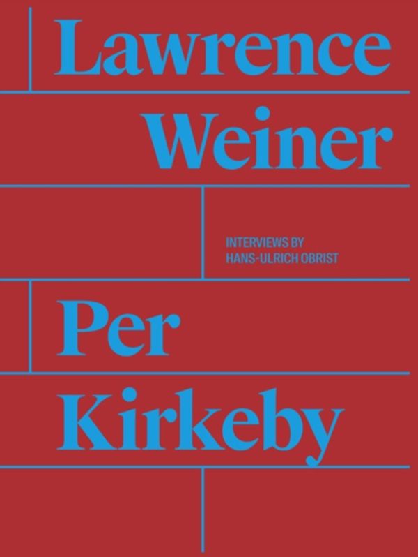 Cover Art for 9783863357993, Per Kirkeby / Lawrence Weiner by Hans Ulrich Obrist