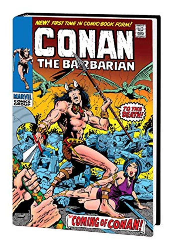 Cover Art for 9781302915131, Marvel Omnibus Conan The Barbarian DM Variant Cover by Roy Thmoas