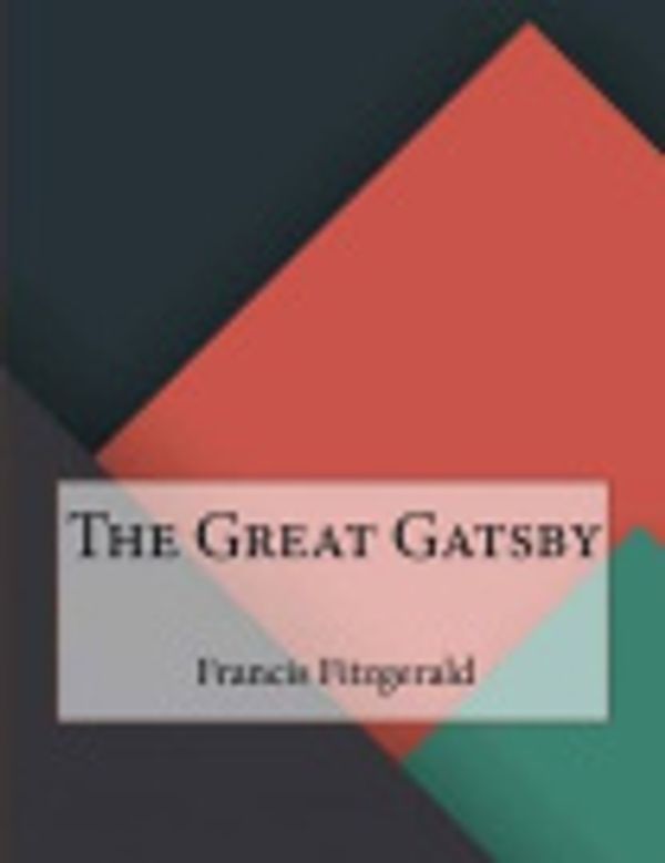Cover Art for 9781517334666, The Great Gatsby by F. Scott Fitzgerald