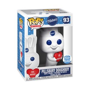 Cover Art for 0889698461351, Funko POP! Ad Icons: Pillsbury Doughboy with Heart #93 Exclusive Bundled with Free PET Compatible .5mm Extra Rigged Protector by Funko