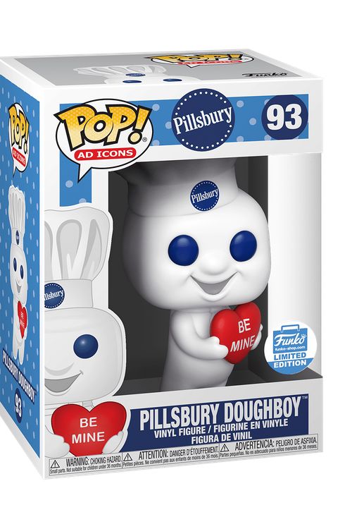 Cover Art for 0889698461351, Funko POP! Ad Icons: Pillsbury Doughboy with Heart #93 Exclusive Bundled with Free PET Compatible .5mm Extra Rigged Protector by Funko