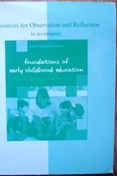 Cover Art for 9780072877861, Resources for Observation and Reflection to accompany FOUNDATIONS OF EARLY CHILDHOOD EDUCATION by Janet Gonzalez-Mena