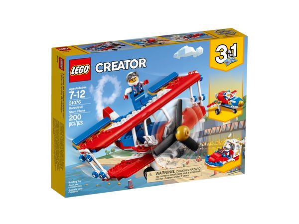 Cover Art for 5702016092776, Daredevil Stunt Plane Set 31076 by LEGO