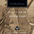 Cover Art for 9781841593869, All Quiet on the Western Front by Erich Maria Remarque