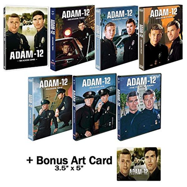 Cover Art for 0783956813480, Adam-12: Complete Series Seasons 1-7 DVD Collection with Bonus Sticker by 