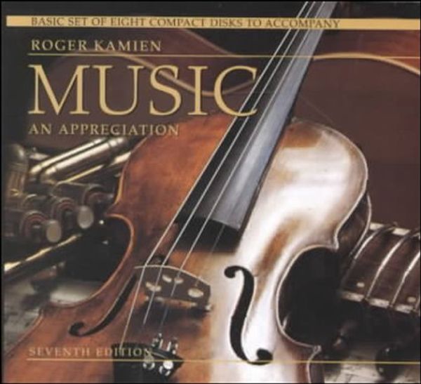 Cover Art for 9780072902044, 8-CD Basic set for use with Music: An Appreciation by Roger Kamien