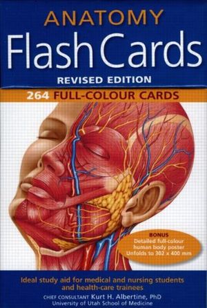 Cover Art for 9781853158087, Anatomy Flash Cards by Kurt H., Ph.D. Albertine