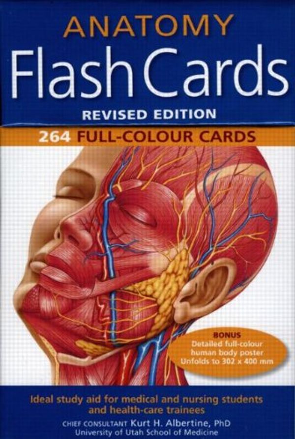 Cover Art for 9781853158087, Anatomy Flash Cards by Kurt H., Ph.D. Albertine