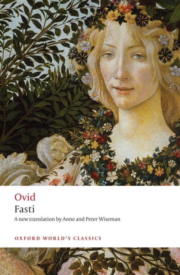 Cover Art for 9780191641954, Fasti by Ovid
