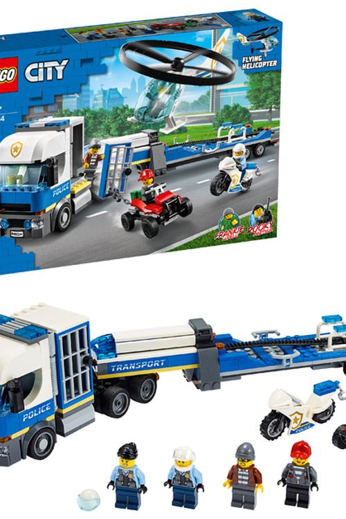 Cover Art for 5702016617788, Police Helicopter Transport Set 60244 by LEGO