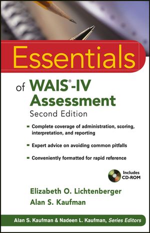 Cover Art for 9781118421185, Essentials of WAIS-IV Assessment by Elizabeth O. Lichtenberger, Alan S. Kaufman, Nadeen L. Kaufman