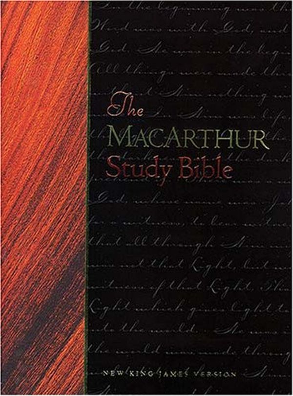 Cover Art for 9780849916359, MacArthur Study Bible-NKJV by Dr. John F. MacArthur