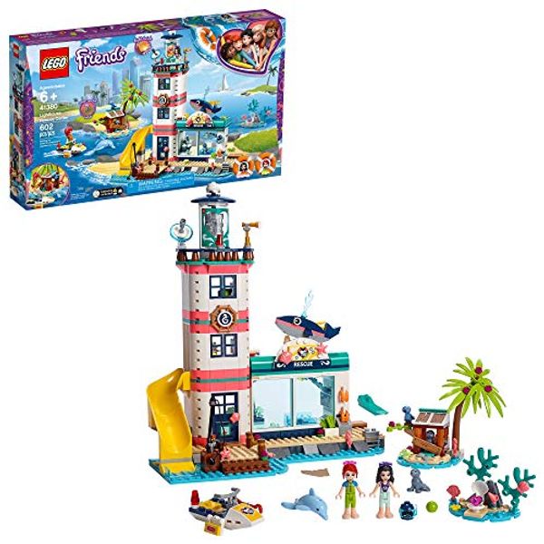 Cover Art for 0673419317498, LEGO Friends Lighthouse Rescue Center 41380 Building Kit with Lighthouse Model and Tropical Island Includes Mini Dolls and Toy Animals for Pretend Play (602 Pieces) by 