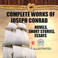 Cover Art for B0B64MC4LS, Complete Works of Joseph Conrad. Novels, Short stories, Essays. Illustrated: Heart of Darkness, Lord Jim, Nostromo, The Secret Agent, Typhoon and others by Joseph Conrad