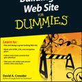 Cover Art for 9780470560938, Building a Web Site For Dummies by David A. Crowder