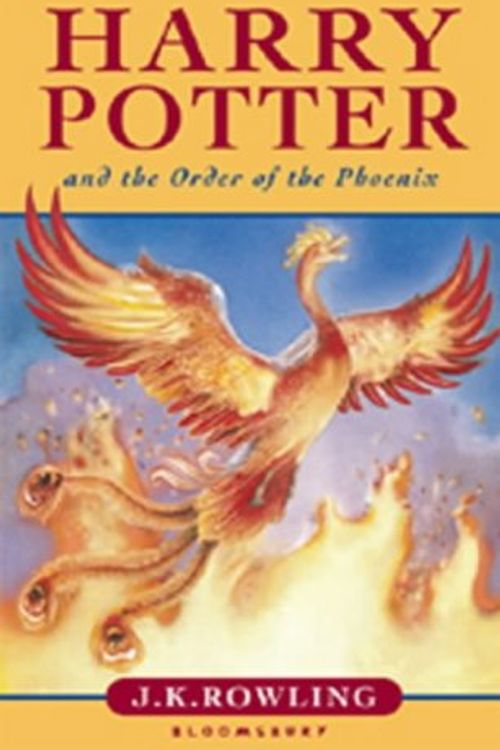 Cover Art for 9780747569411, Harry Potter and the Order of the Phoenix. by J. K. Rowling