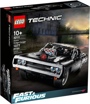 Cover Art for 5702016617498, LEGO 42111 Technic Fast & Furious Dom's Dodge Charger Racing Car Model Iconic Collector's Building Set by LEGO