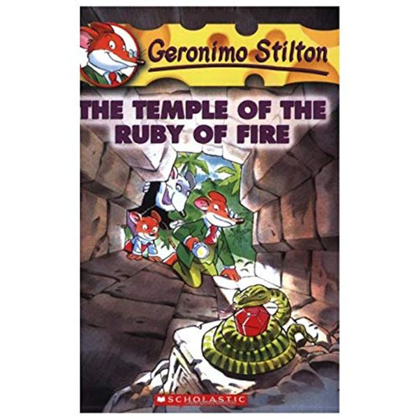 Cover Art for B00GUDVS7U, { [ GERONIMO STILTON #14: THE TEMPLE OF THE RUBY OF FIRE[ GERONIMO STILTON #14: THE TEMPLE OF THE RUBY OF FIRE ] BY STILTON, GERONIMO ( AUTHOR )DEC-01-2004 PAPERBACK ] } Stilton, Geronimo ( AUTHOR ) Dec-01-2004 Paperback by Geronimo Stilton