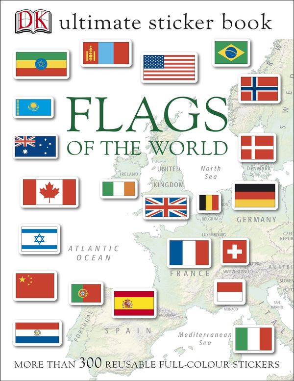 Cover Art for 9781405394529, Flags of the World Ultimate Sticker Book by DK