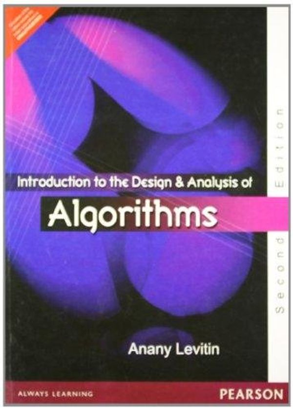 Cover Art for 9788131718377, Introduction to Design and Analysis of Algorithms by Na