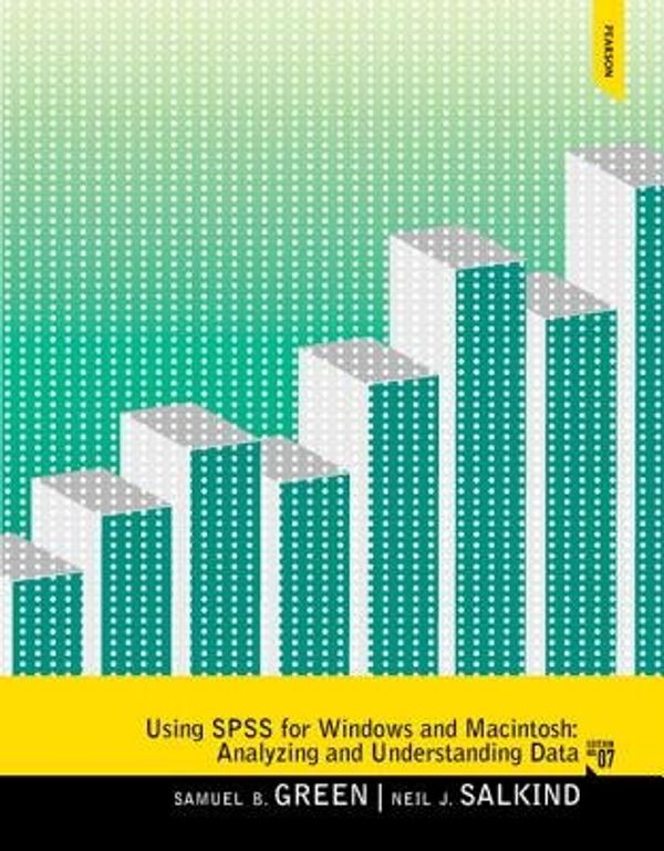 Cover Art for 9780205942251, Using SPSS for Windows and Macintosh by Samuel B. Green