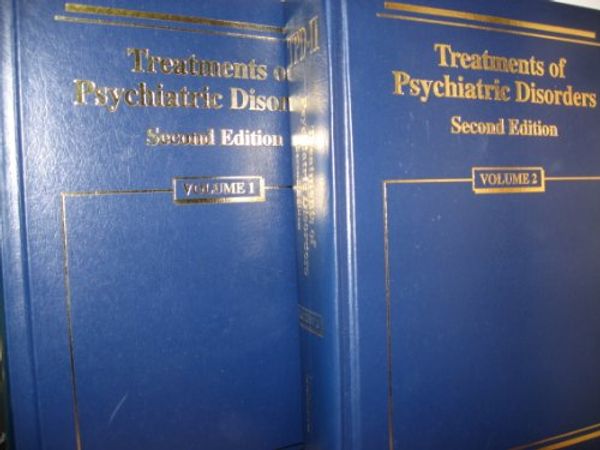 Cover Art for 9780880487009, Treatments of Psychiatric Disorders: DSM-IV Edition by Glen O. Gabbard