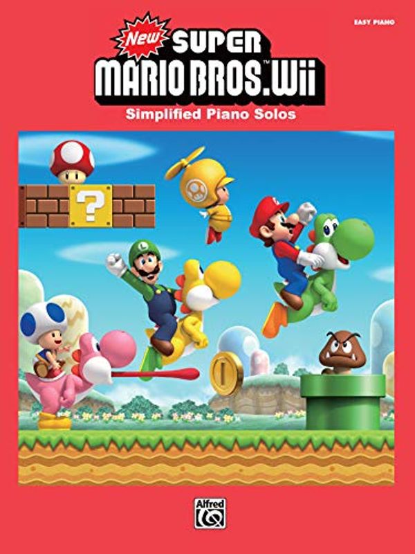 Cover Art for 9780739091159, New Super Mario Bros. Wii: Simplified Piano Solos by Koji Kondo, Shiho Fujii, Ryo Nagamatsu, Kenta Nagata
