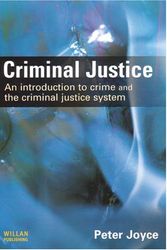 Cover Art for 9781843921837, CRIMINAL JUSTICE by Peter Joyce