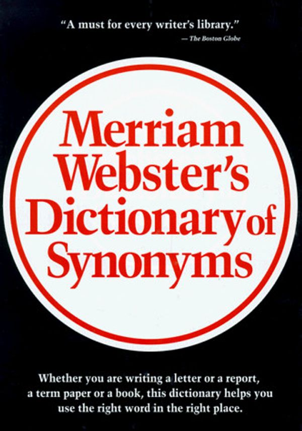 Cover Art for 9780877793410, Webster's New Dictionary of Synonyms by Merriam-Webster