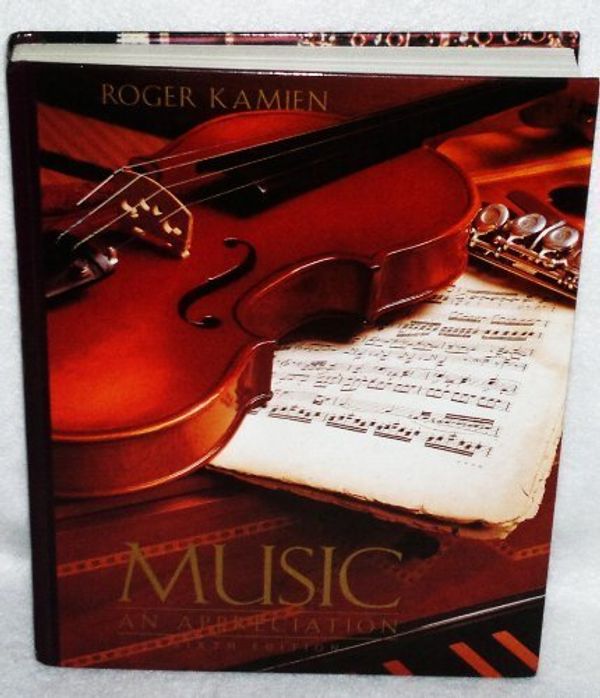 Cover Art for 9780070340701, Music: An Appreciation by Roger Kamien