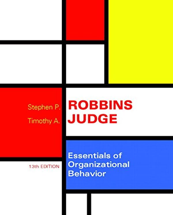 Cover Art for 9780133920819, Essentials of Organizational Behavior by Stephen P. Robbins