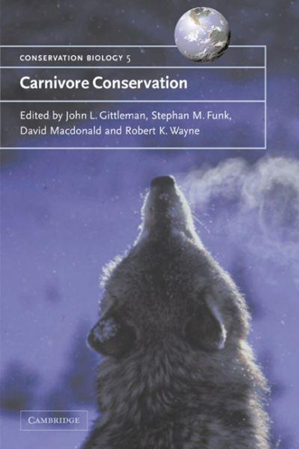 Cover Art for 9780521665377, Carnivore Conservation by John L. Gittleman