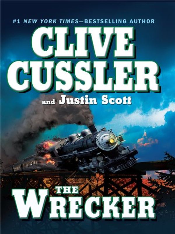 Cover Art for 9781410420312, The Wrecker by Clive Cussler, Justin Scott