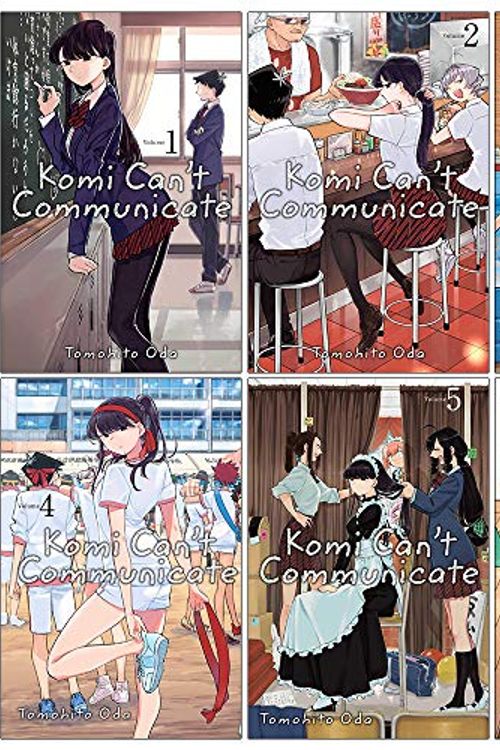 Cover Art for 9789124052195, Komi Can't Communicate Vol 1-6 Books Collection Set By Tomohito Oda by Tomohito Oda