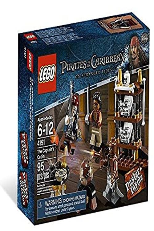 Cover Art for 5702014746213, Captain's Cabin Set 4191 by Lego