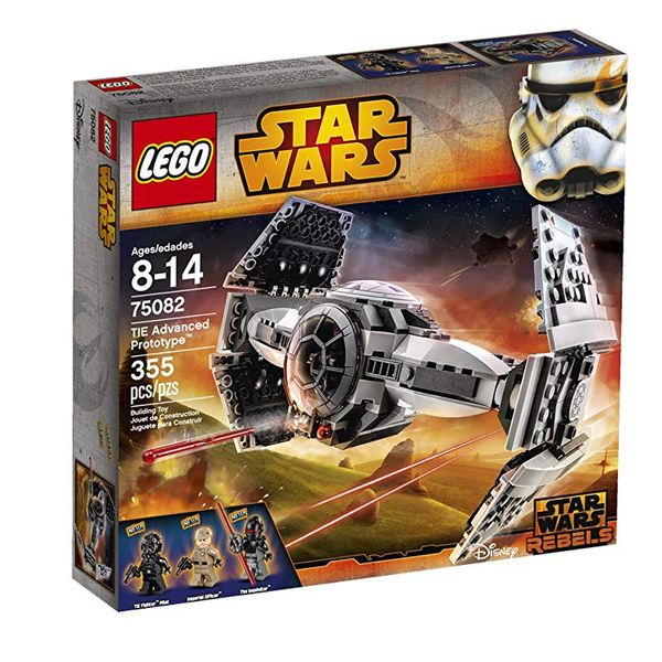 Cover Art for 0673419230131, TIE Advanced Prototype Set 75082 by LEGO