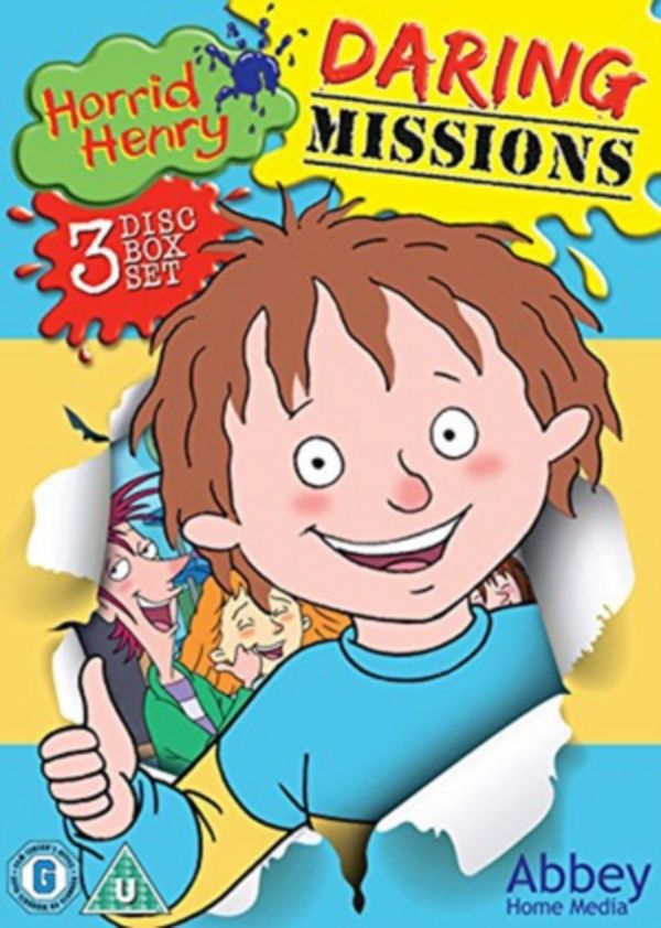 Cover Art for 5012106939691, Horrid Henry - Daring Missions - Triple DVD Box Set by Unknown