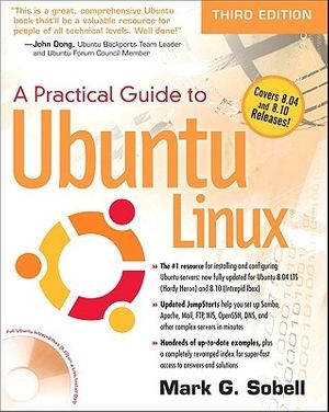 Cover Art for 9780132542487, Practical Guide to Ubuntu Linux by Mark G. Sobell