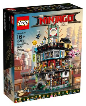 Cover Art for 5702015592635, NINJAGO City Set 70620 by LEGO