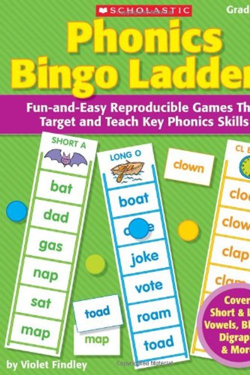 Cover Art for 9780545220606, Phonics Bingo Ladders, Grades K-2 by Violet Findley