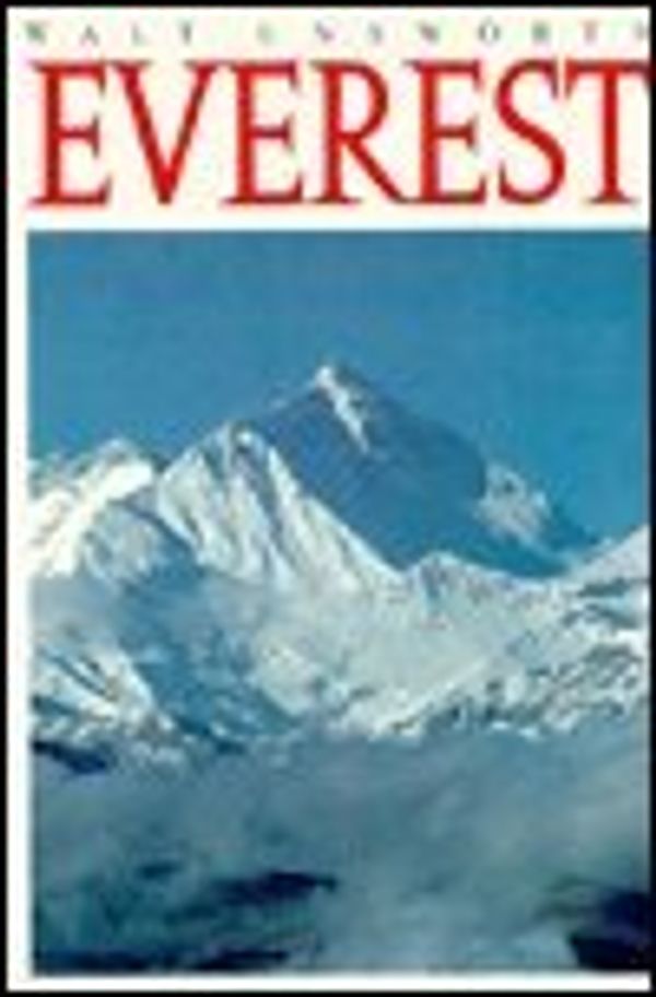 Cover Art for 9780395313329, Everest by Walt Unsworth