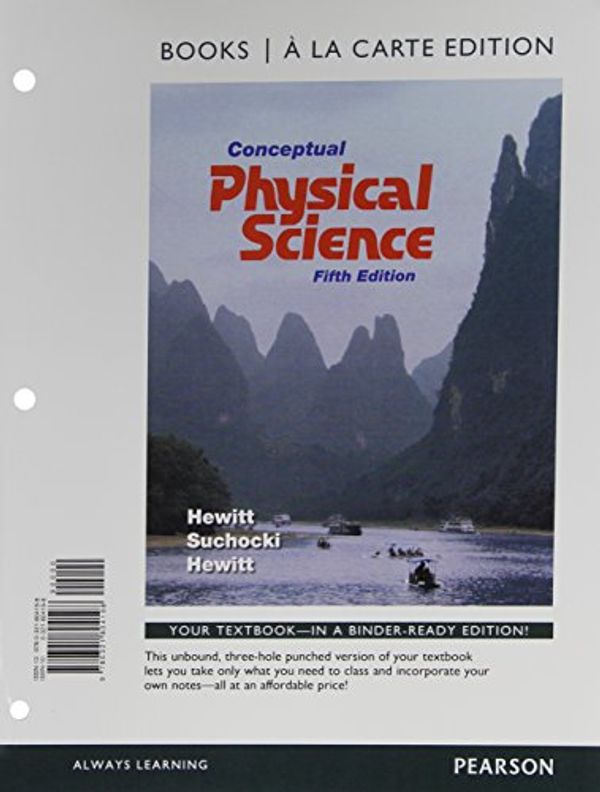 Cover Art for 9780321804198, Conceptual Physical Science by Paul G. Hewitt, John A. Suchocki, Leslie A. Hewitt