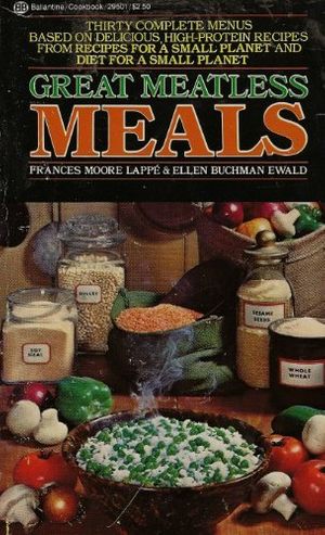 Cover Art for 9780345295019, Great Meatless Meals by Frances Moore Lappe
