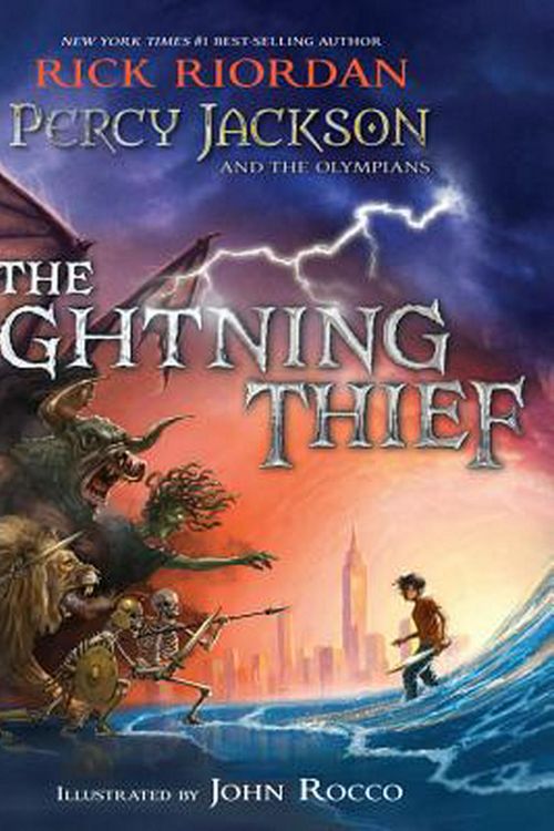 Cover Art for 9781484787786, Percy Jackson and the Olympians the Lightning Thief Illustrated Edition (Percy Jackson & the Olympians) by Rick Riordan