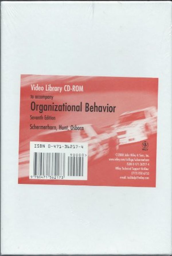 Cover Art for 9780471362173, Student Video CD-Rom to Accompany Organizational by John R. Schermerhorn Jr.