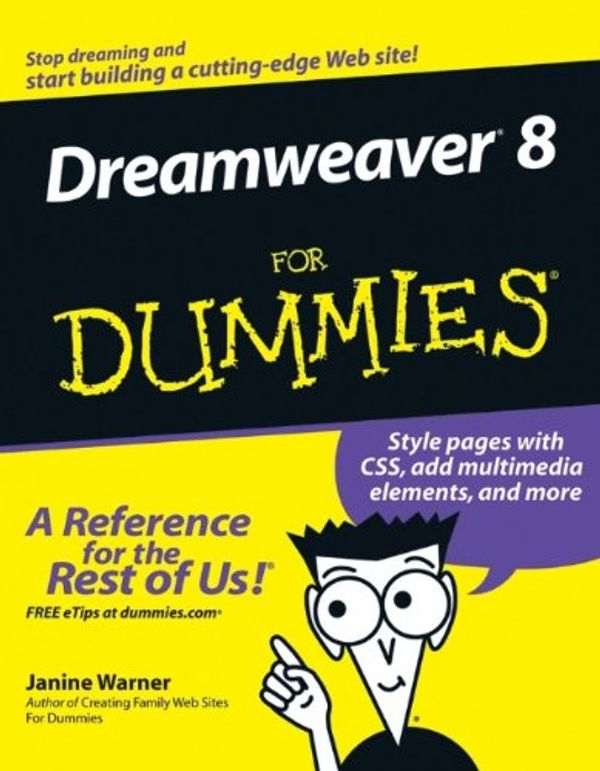 Cover Art for 9780764596490, Dreamweaver 8 for Dummies by Janine Warner