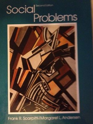 Cover Art for 9780065004755, Social Problems by Frank R. Scarpitti