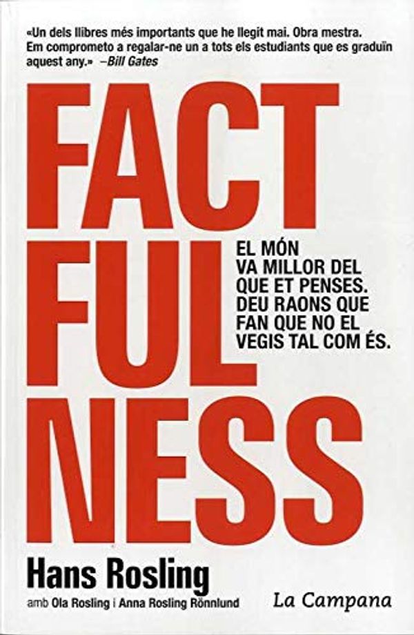 Cover Art for 9788416863488, Factfulness by Hans Rosling