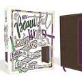 Cover Art for 0025986452322, NIV, Beautiful Word Coloring Bible and 8-Pencil Gift Set, Leathersoft, Brown/Purple: Hundreds of Verses to Color by Zondervan